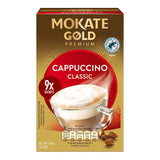 Mokate Gold Cappuccino Classic packaging on a white background
