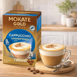 Mokate Gold Premium Cappuccino Unsweetened 10x9 Sachets