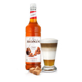 Monin Caramel Syrup 1L With Drink