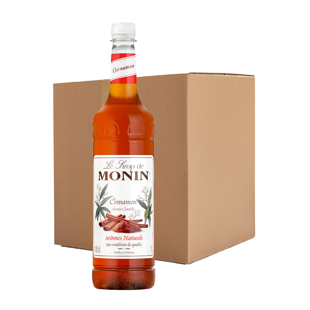 MOMINA Monin Cinnamon Flavoured Coffee Syrup 6x1L – Coffee Supplies Direct
