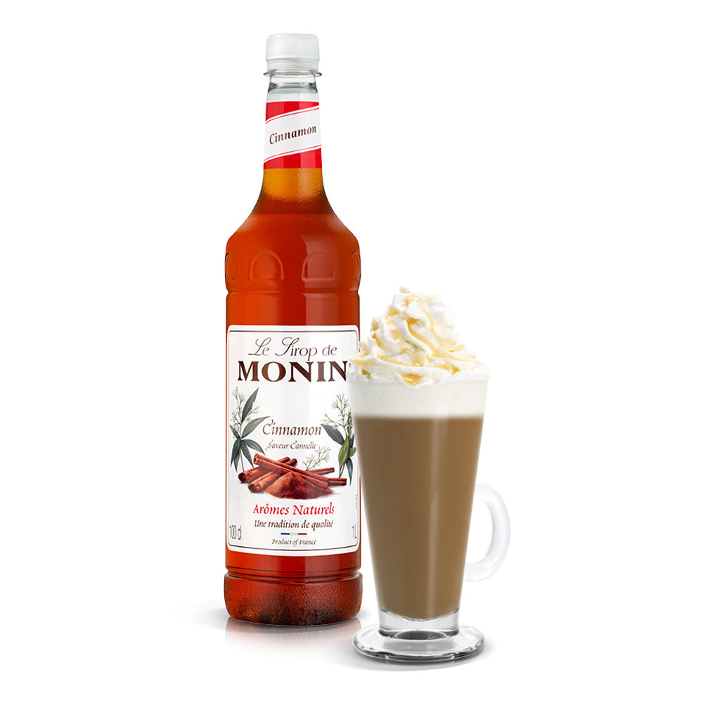 Monin Cinnamon Flavoured Coffee Syrup 6x1L – Coffee Supplies Direct