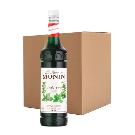 Monin Green Mint Syrup 6x1L