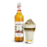 Monin Roasted Hazelnut Syrup 1L With Drink