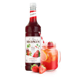 Monin Strawberry Syrup 1L With Drink