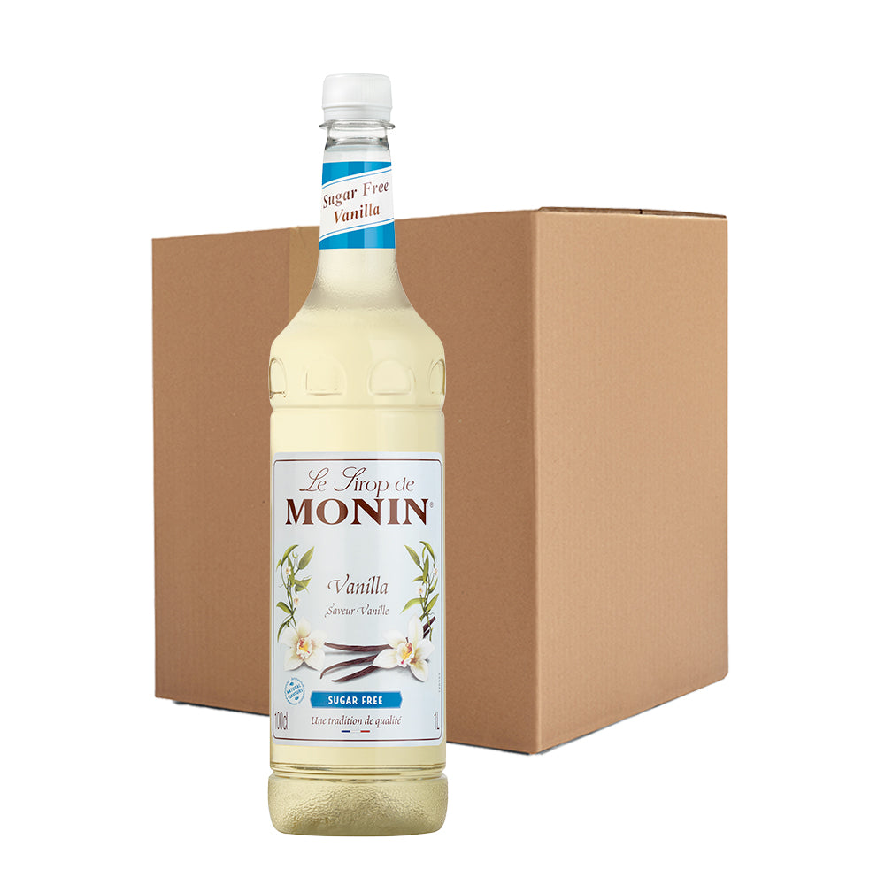 Monin Sugar Free Vanilla Syrup 6x1L