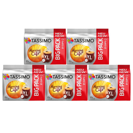 Tassimo T Discs Morning Cafe XL Coffee Big Pack Case