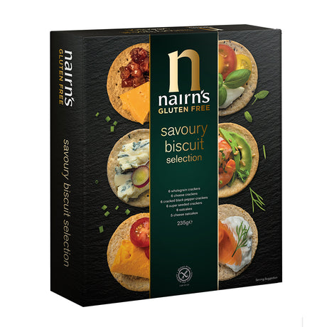 Nairn's Gluten Free Savoury Biscuit Selection