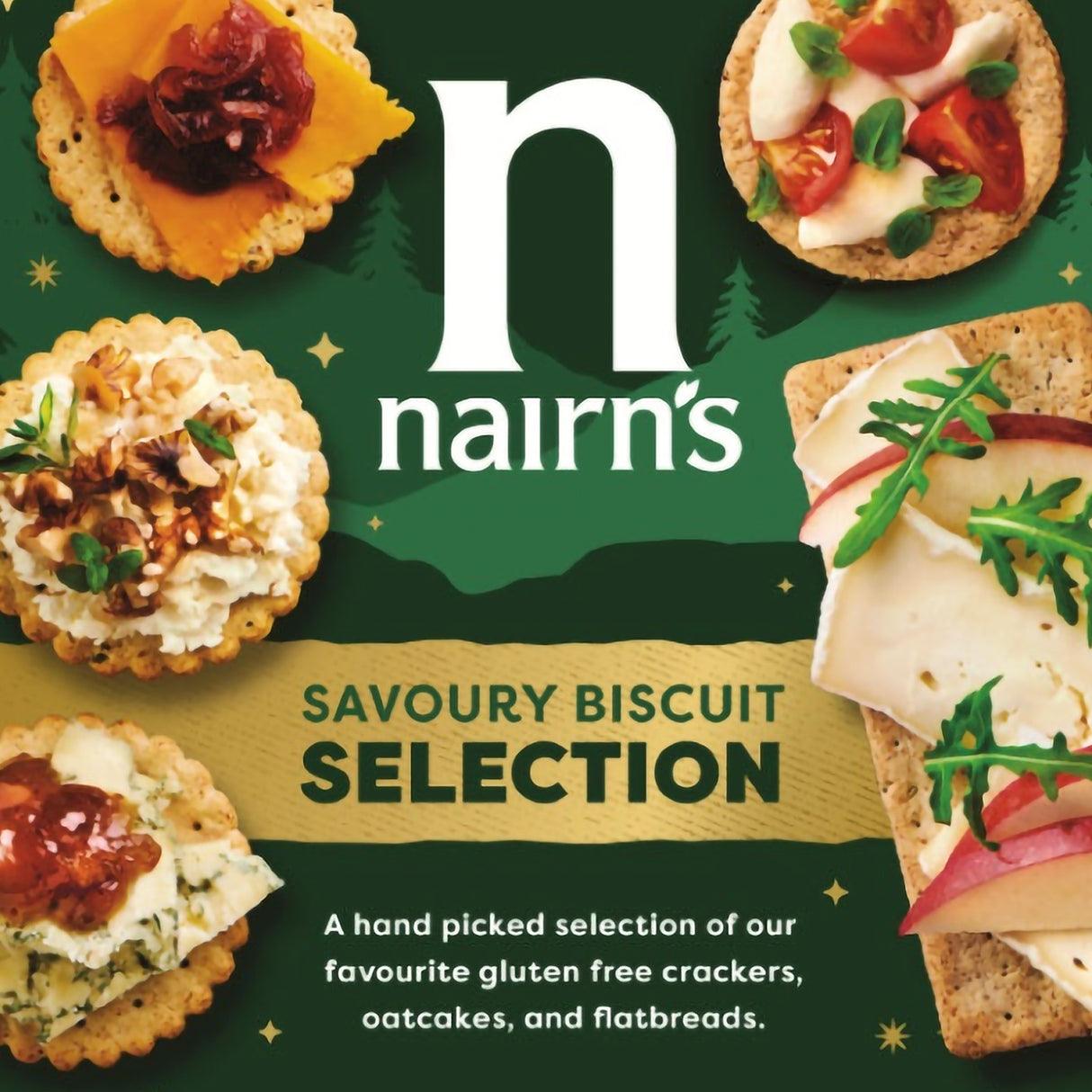 Nairn's Gluten Free Savoury Biscuit Selection Pack