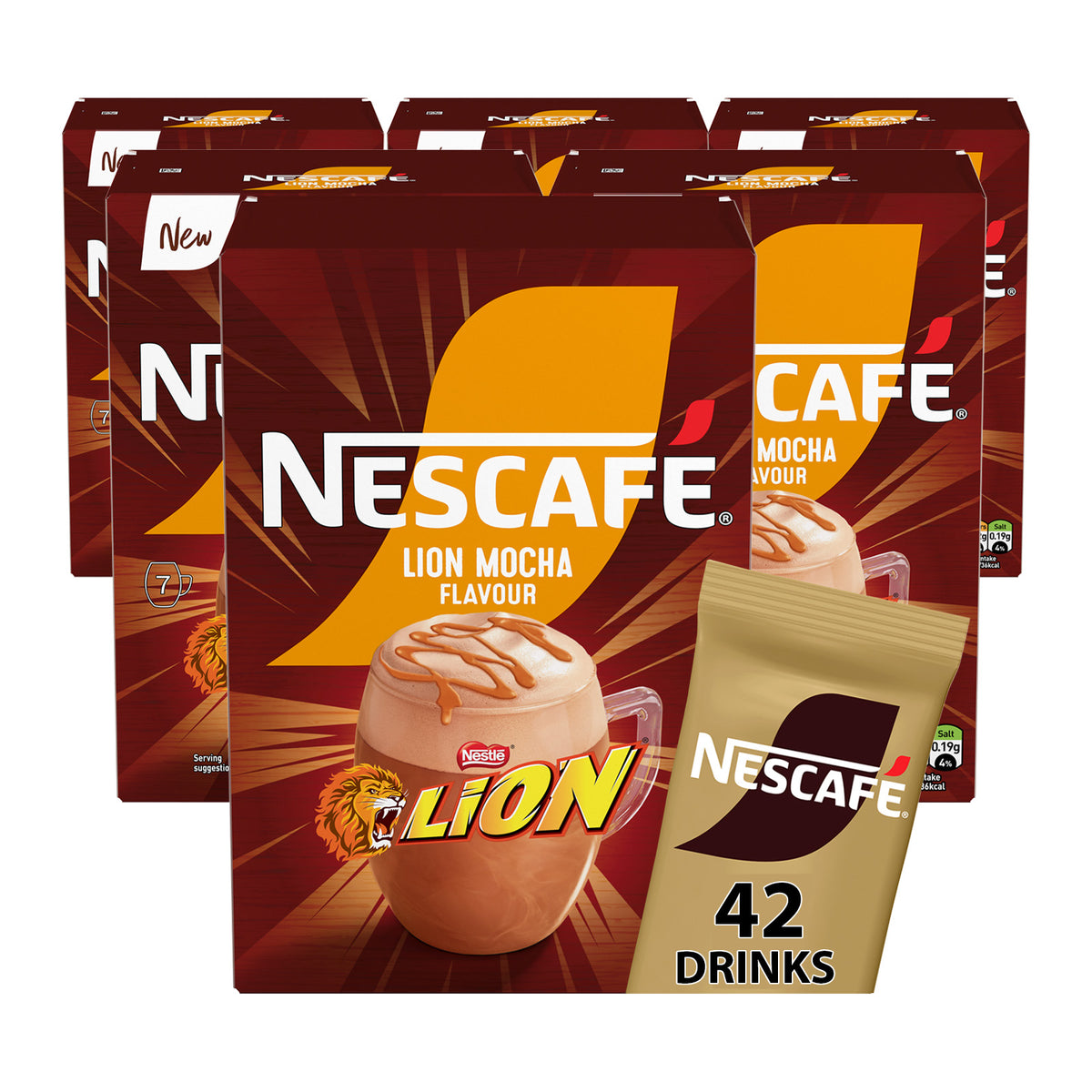 Nescafe Lion Mocha Flavour 6x7 Sachets