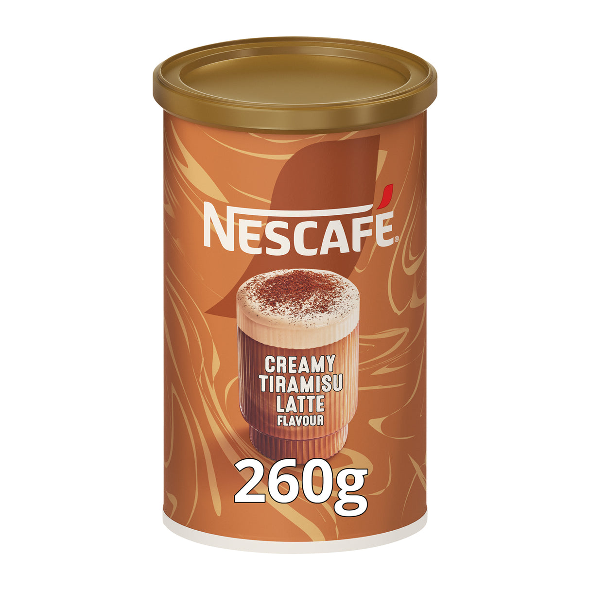 Nescafe Tiramisu Latte Coffee 5x260g Tubs