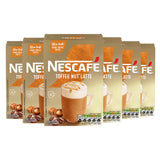 Nescafe Gold Toffee Nut Latte Instant Coffee Sachets 6x8