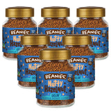 Beanies Nutty Hazelnut Decaf Instant Coffee Jars 6 x 50g