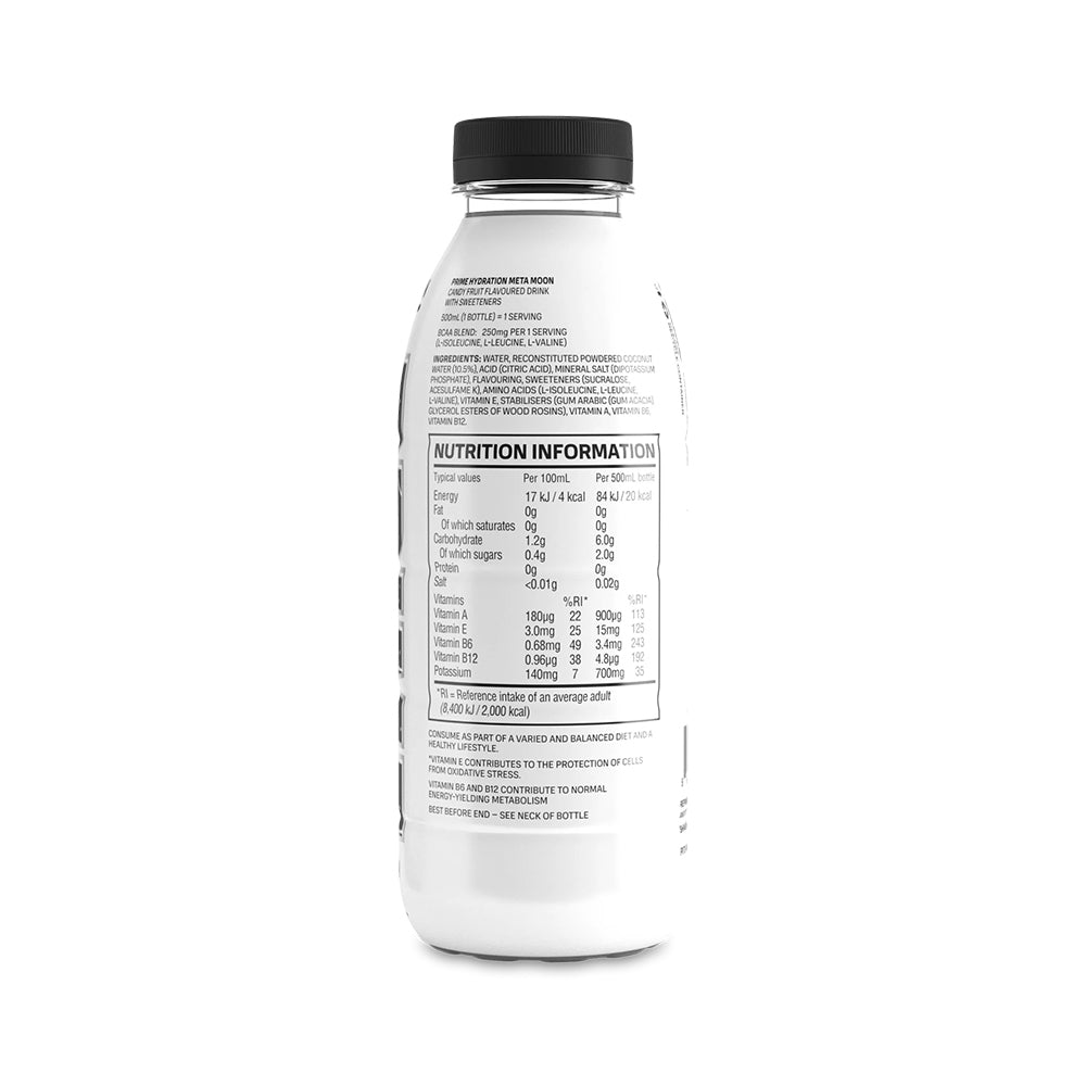 PRIME Hydration Meta Moon 12 x 500ml Bottles
