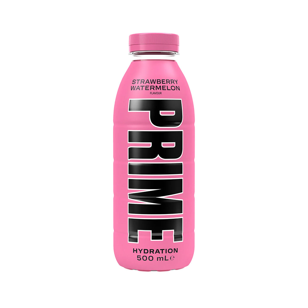 PRIME Hydration Strawberry Watermelon 12 x 500ml Bottles