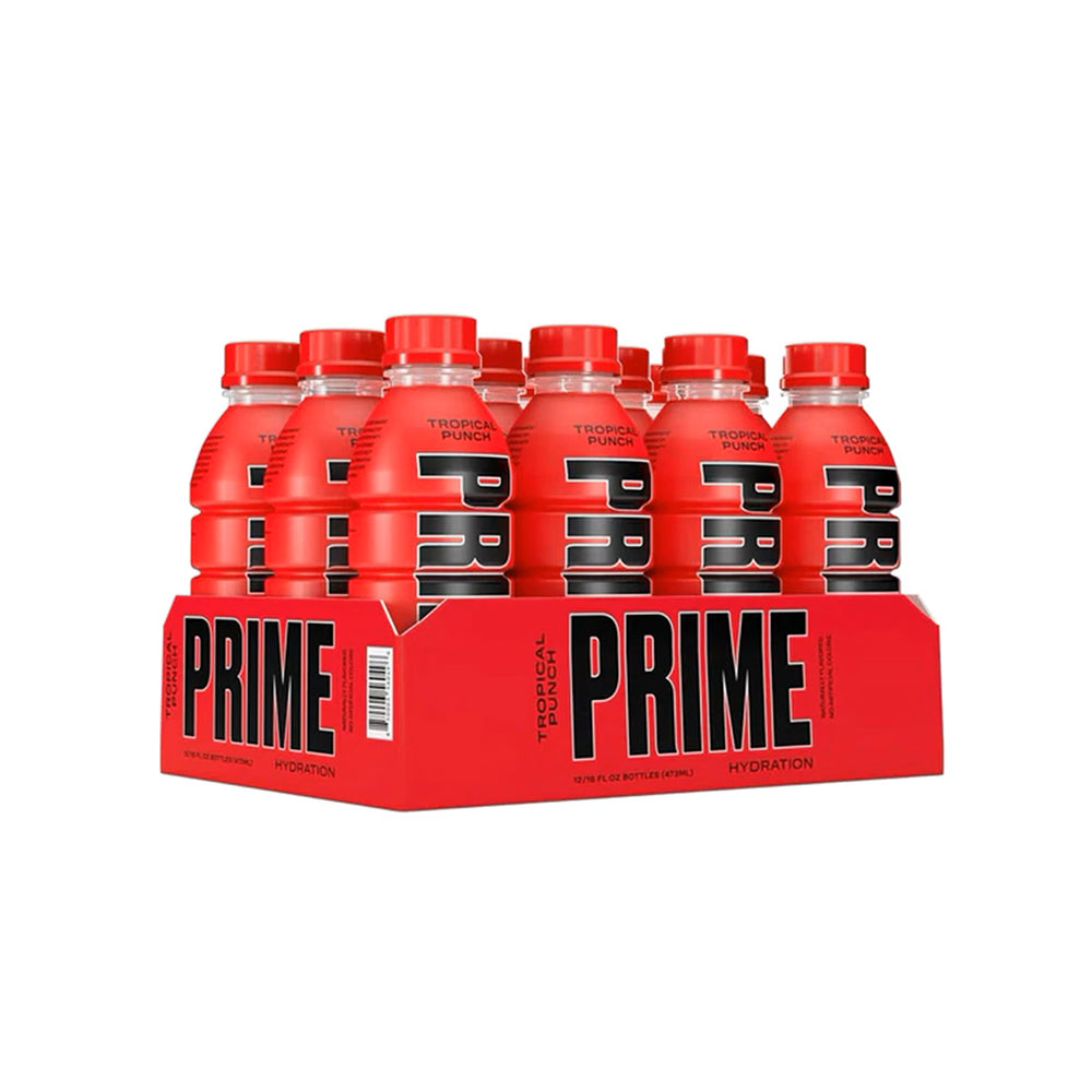 PRIME Hydration Tropical Punch 12 x 500ml Bottles