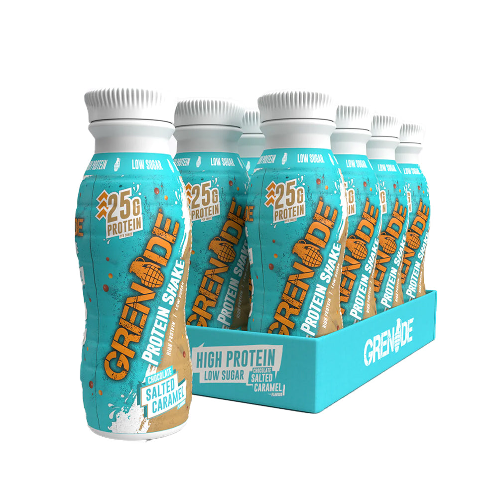 Grenade Chocolate Salted Caramel Protein Shakes Case 8x330ml