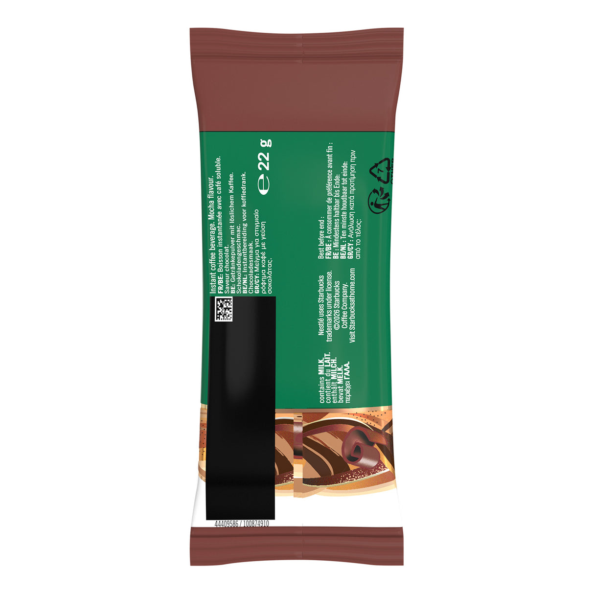 Starbucks Chocolate Mocha Instant Coffee Sachets 6x5