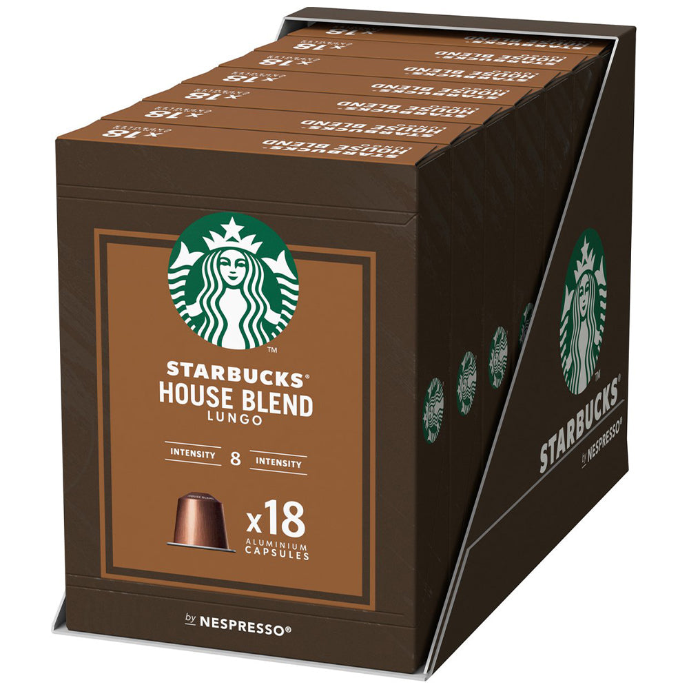 Starbucks By Nespresso House 7 x 18 Nespresso Coffee Capsules