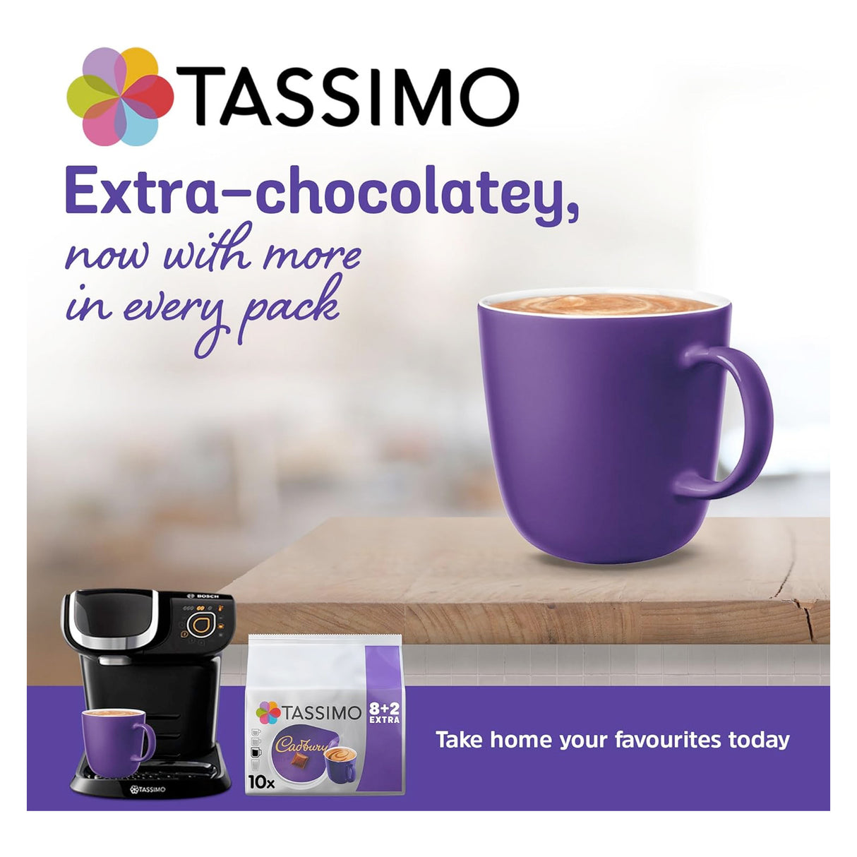 Tassimo Cadbury Hot Chocolate Pods Case
