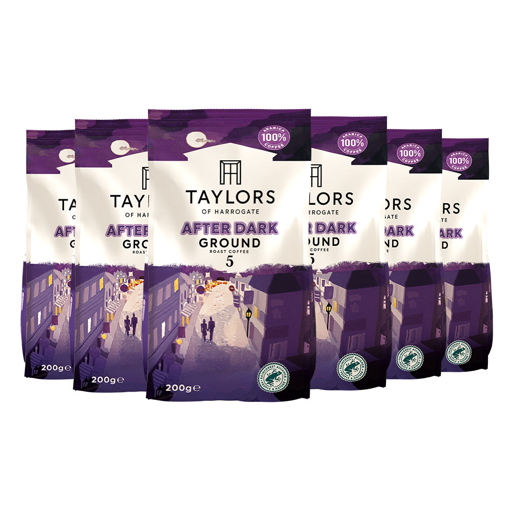 Taylors of Harrogate After Dark Ground Coffee 6 x 200g