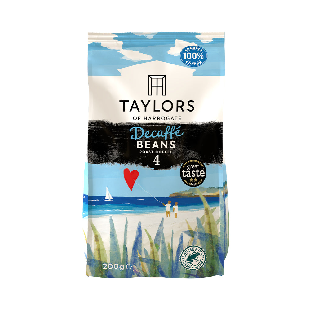 Taylors of Harrogate Decaffe Beans 200g Bag