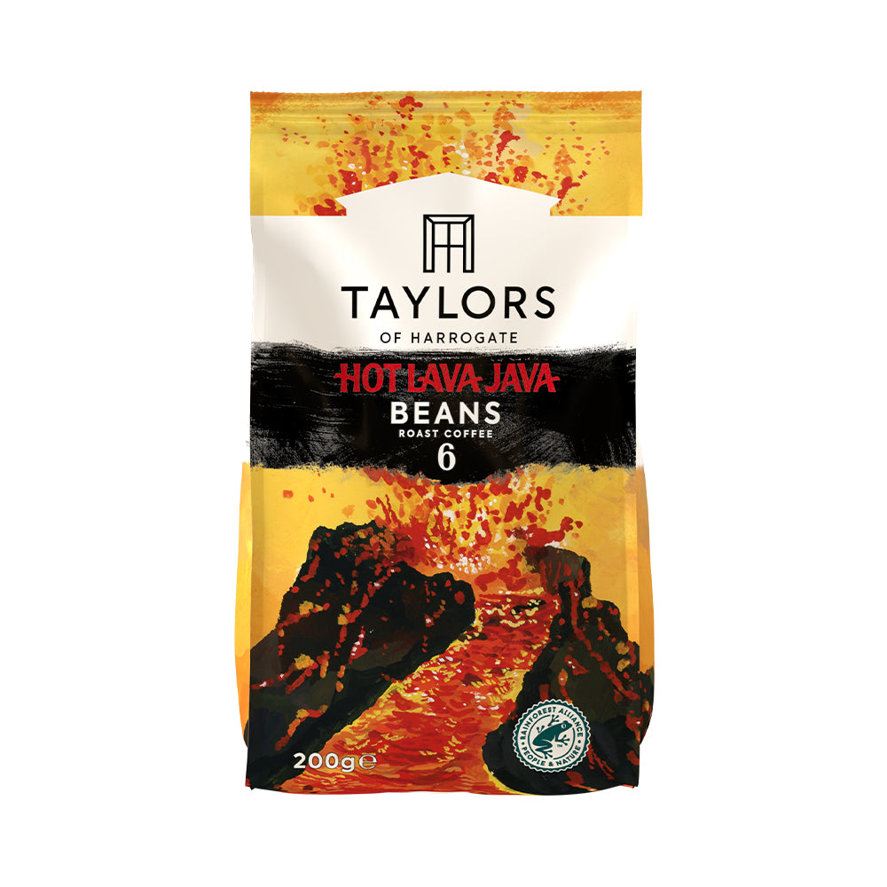 Taylors of Harrogate Hot Lava Java Beans 200g Bag