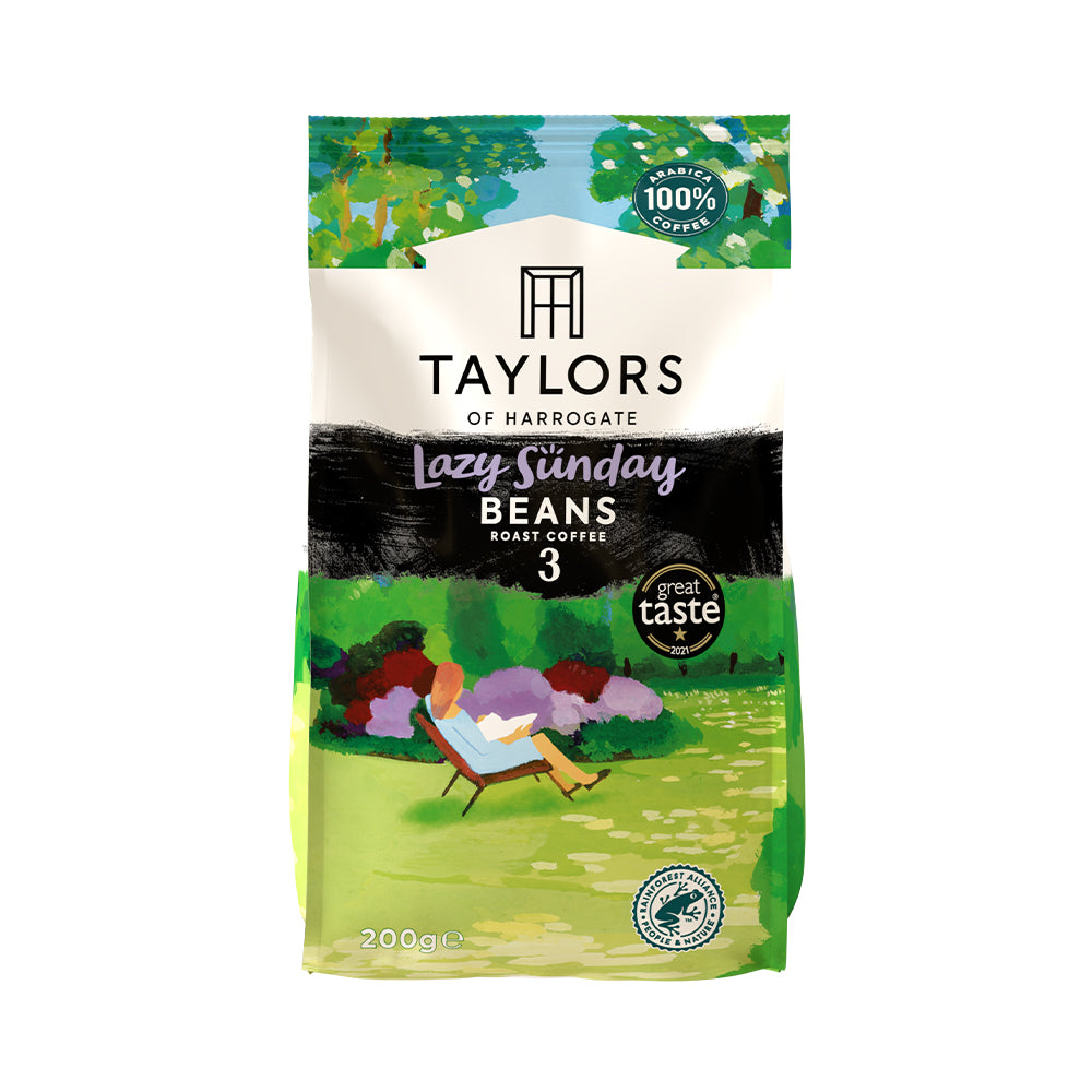 Taylors of Harrogate Lazy Sunday Beans Case 6x200g