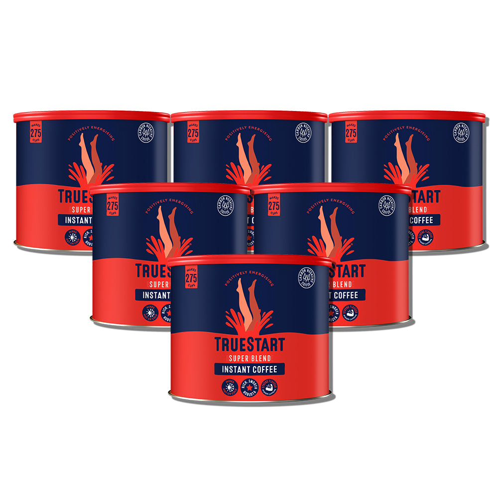 TrueStart Super Blend Instant Coffee Tins 6x500g