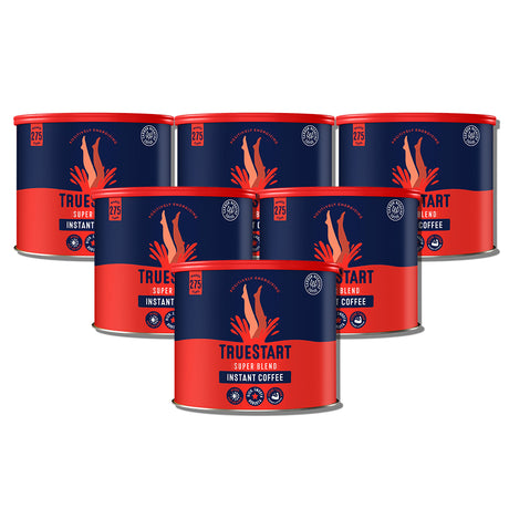 TrueStart Super Blend Instant Coffee Tins 6x500g