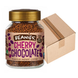 Beanies Cherry Chocolate Flavoured Instant Coffee Jars 6x50g