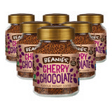 Beanies Cherry Chocolate Flavoured Instant Coffee Jars 6x50g