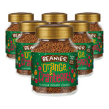 Beanies Orange & Cranberry Flavoured Instant Coffee Jars 6x50g