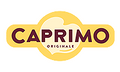 Caprimo logo with a yellow and red design