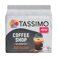 Tassimo Coffee Shop Classics Americano Coffee Pods Case
