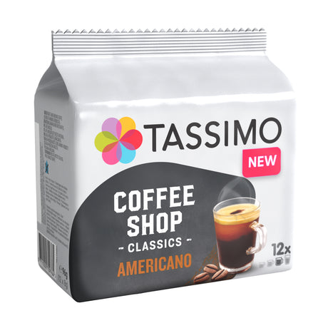 Tassimo Coffee Shop Classics Americano Coffee Pods pack