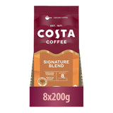 Costa Signature Blend Ground Coffee Case 8x200g