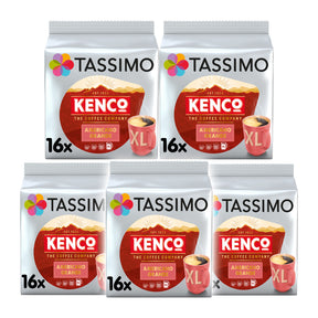 Tassimo Kenco Grande coffee pods 5 packs