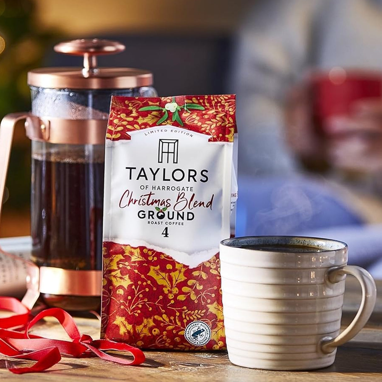 Taylors of Harrogate Christmas Blend Ground Coffee 6x200g