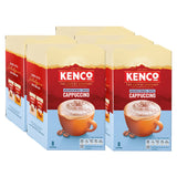 Kenco Cappuccino Unsweetened Instant Coffee Sachets 5x8