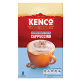 Kenco Cappuccino Unsweetened Instant Coffee Sachets 5x8