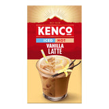 Kenco iced hot vanilla latte 5x8 pack