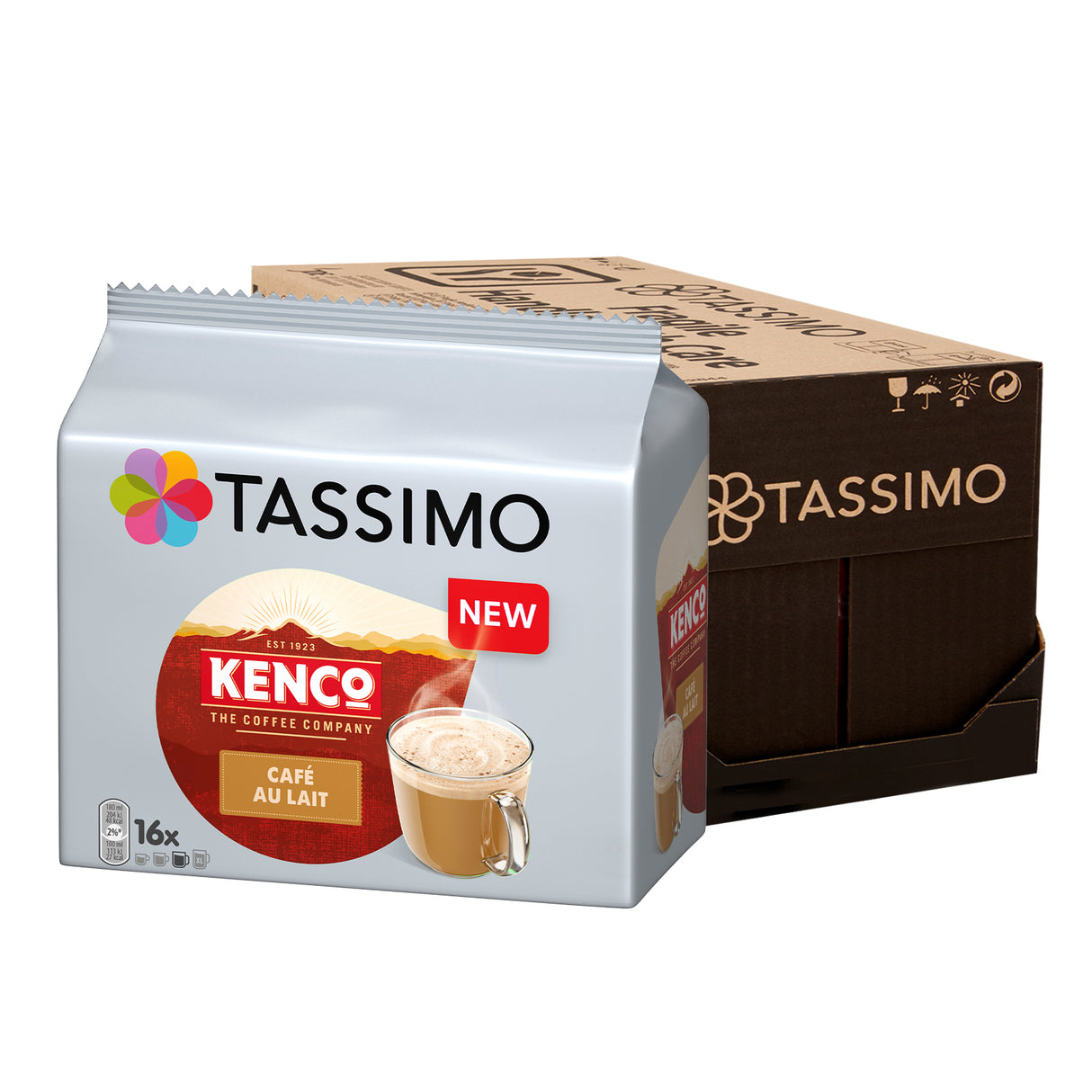 Tassimo pods Kenco Cafe Au Lait Case
