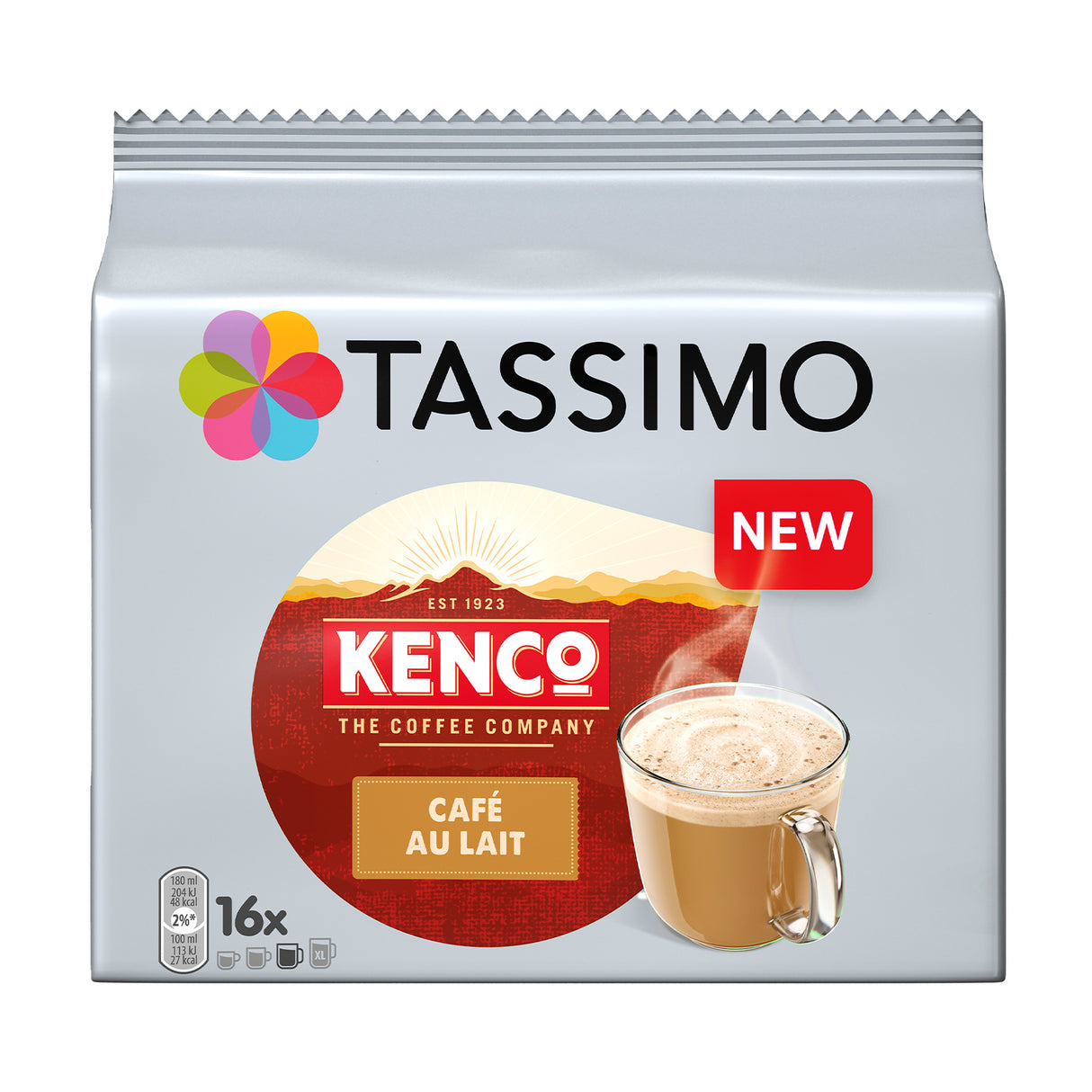Tassimo T Discs Kenco Cafe Au Lait Packet