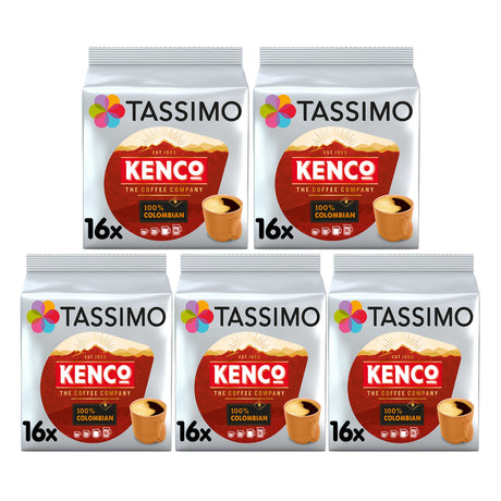 Tassimo pods Kenco Pure Colombian Case