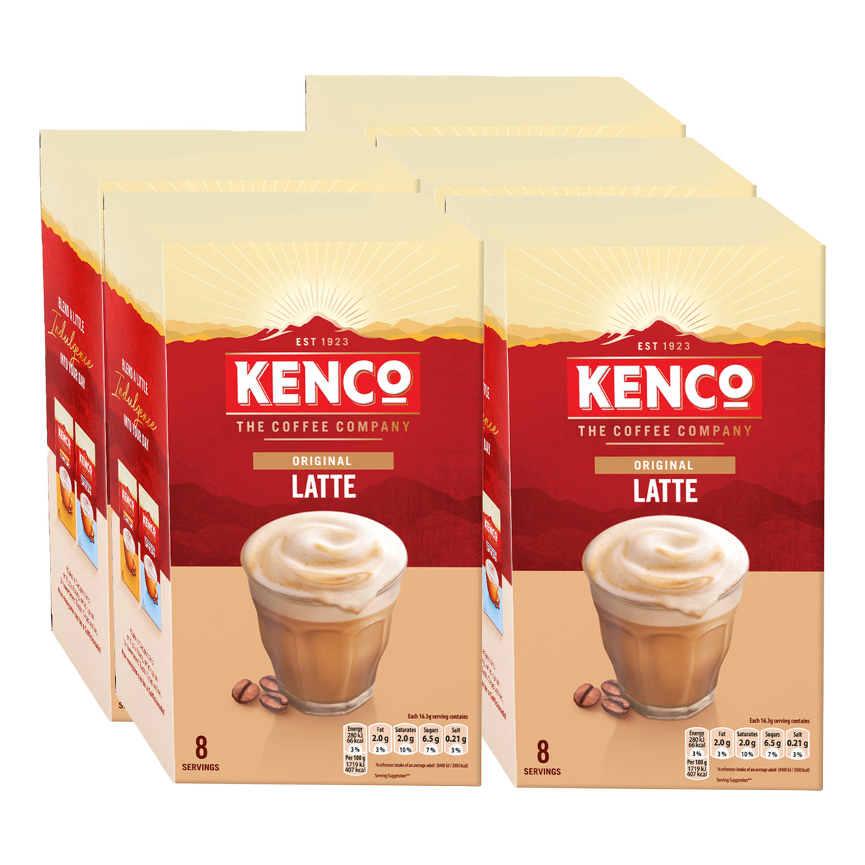 Kenco Latte Sachets Case