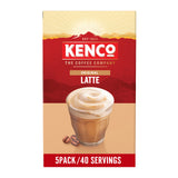 Kenco Latte Sachets Case front