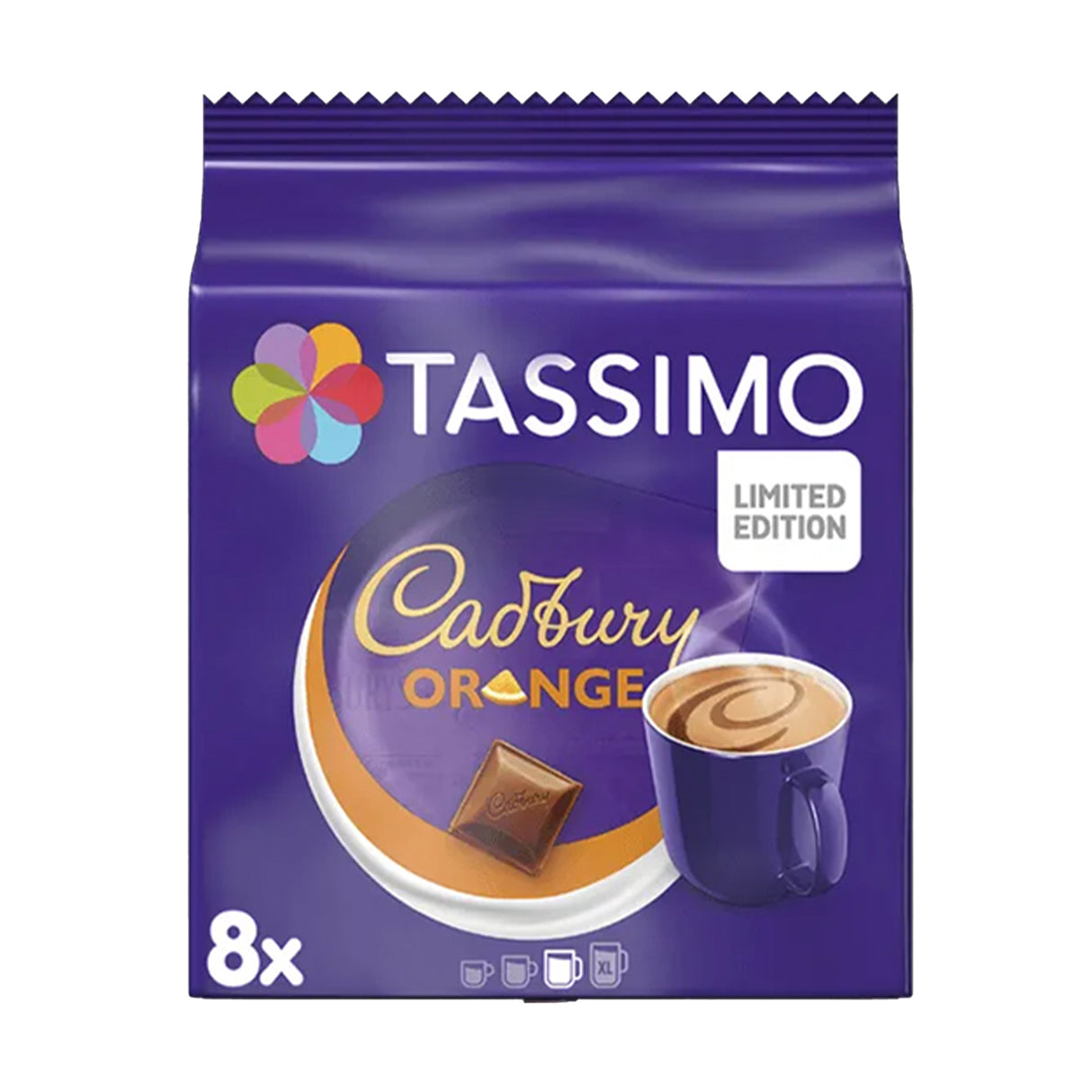 Tassimo Cadbury Orange Hot Chocolate Packet