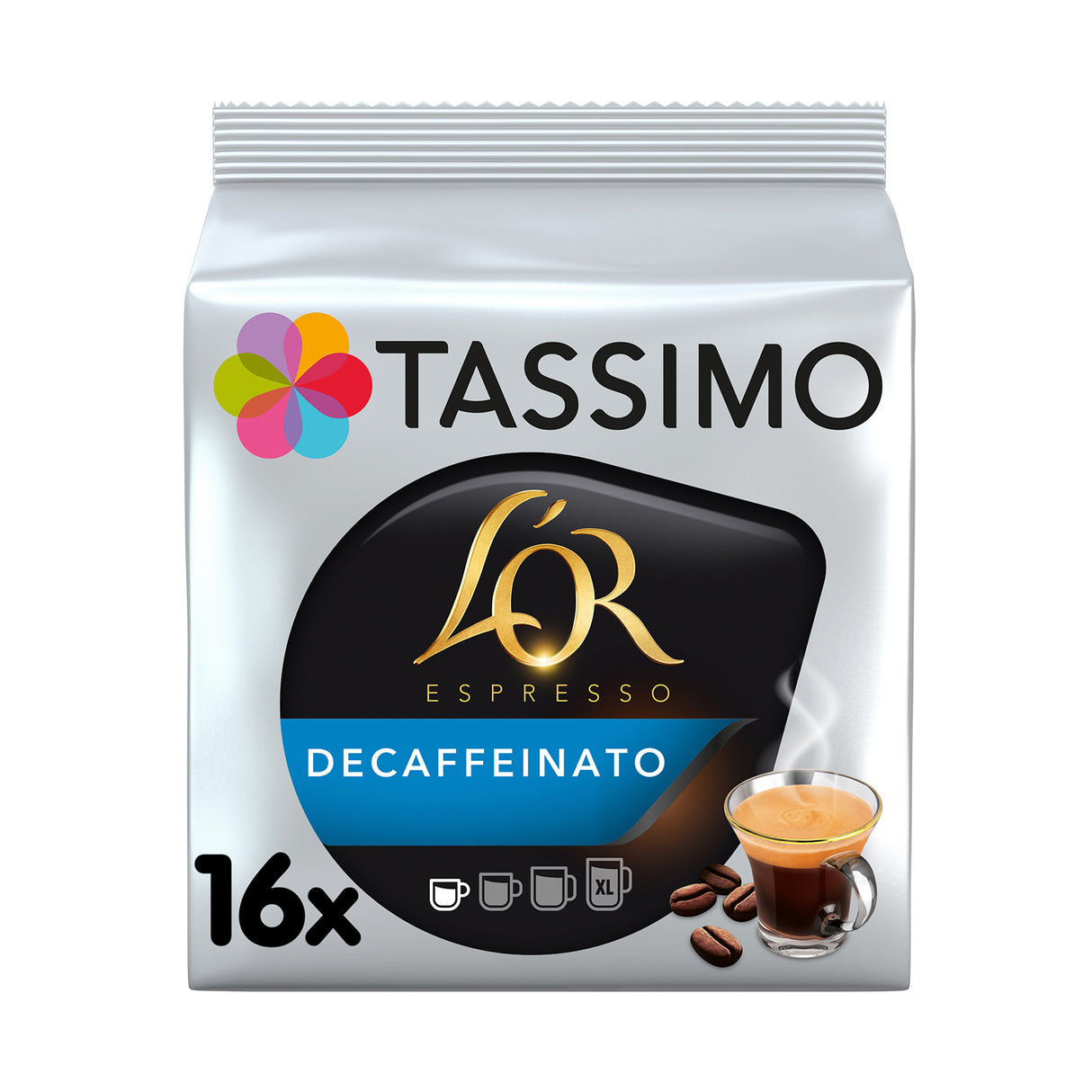 Tassimo L'OR Espresso Decaffeinato Pack