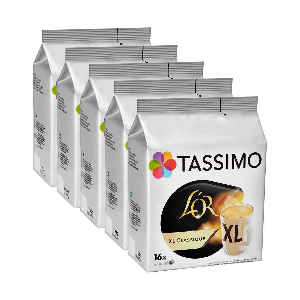 Tassimo T Discs L'OR XL Classique 5 pack