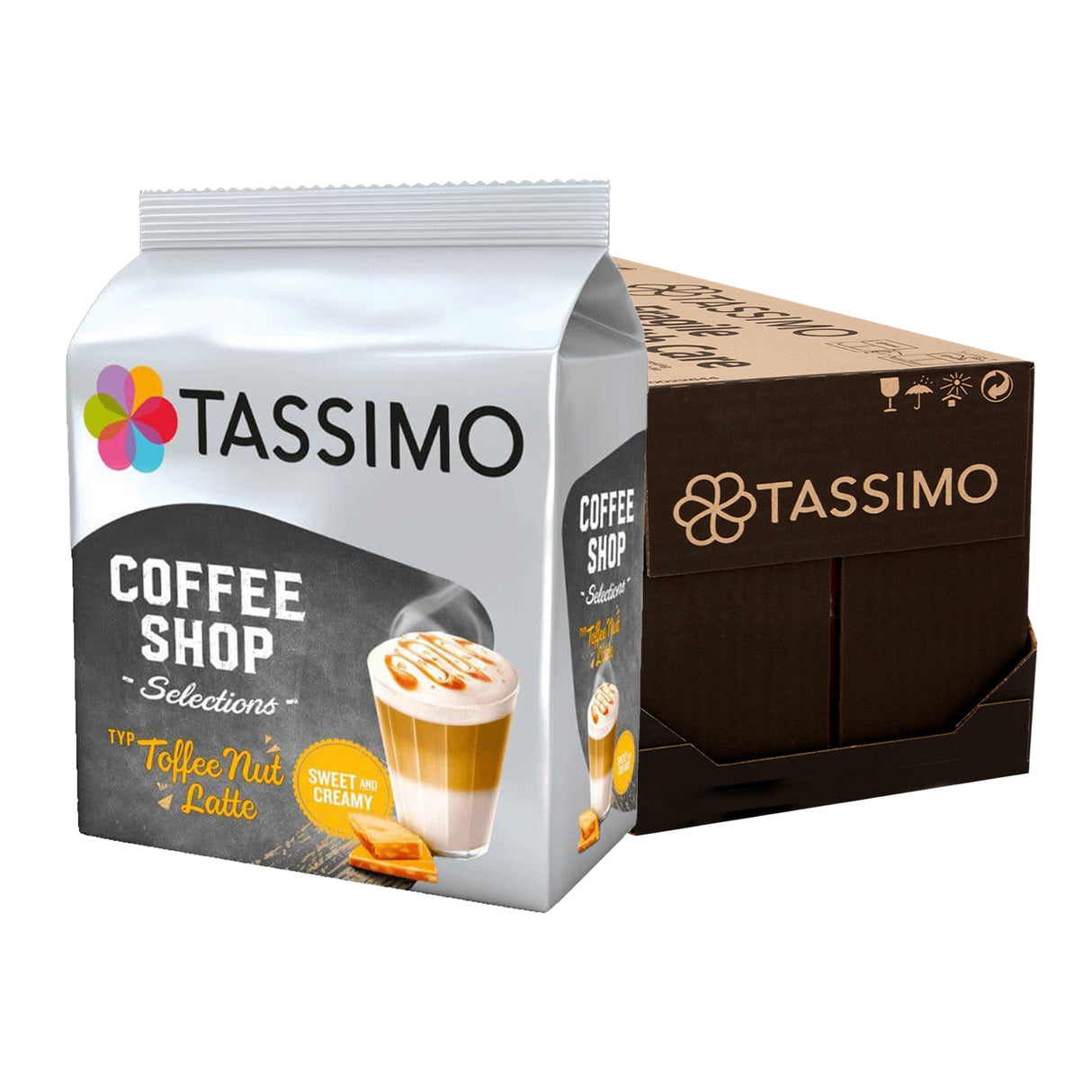 Tassimo pods Toffee Nut Latte Case